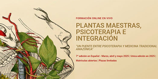 Formación en integración terapéutica de experiencias con Plantas Maestras 